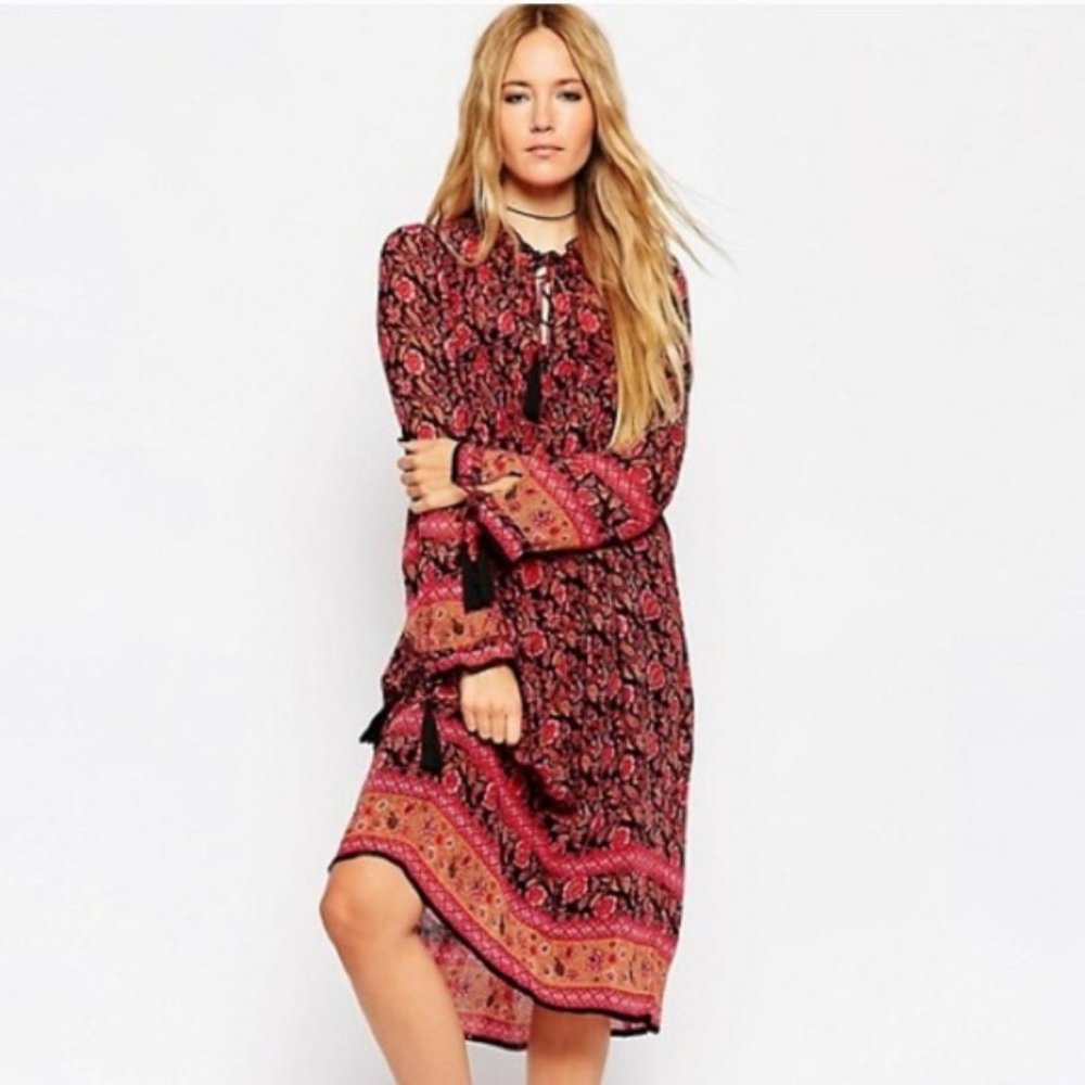 Asos Boho Paisly Dress